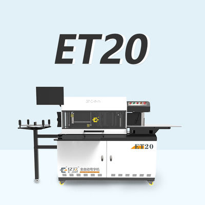Altura 20-200mm Ejon ET20 Máquina de doblar cartas de aluminio CNC para publicidad