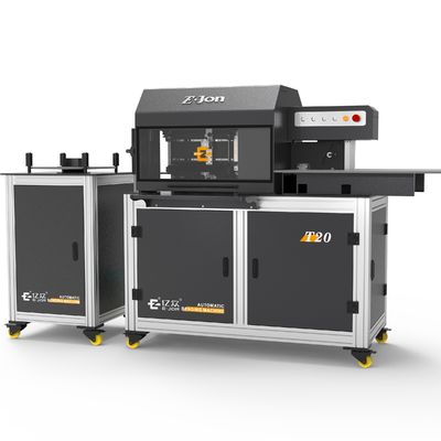 EJON T20 2 mm de aluminio de acero inoxidable máquina de doblar cartas de canal 550 kg peso ideal