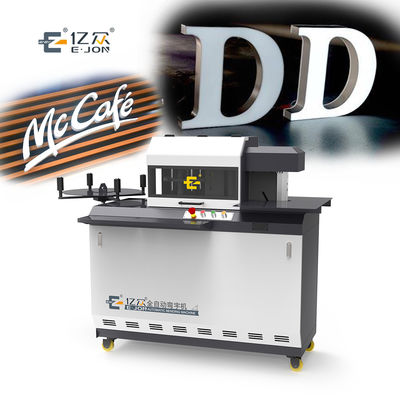 E8S CNC 3D Neon Letter Sign Bender Doblaje automático para letras de tira de aluminio