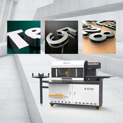 EJON ET20 multifunción Trimcap Strip Custom Iron Sign Bender Machine para la letra 3D SS