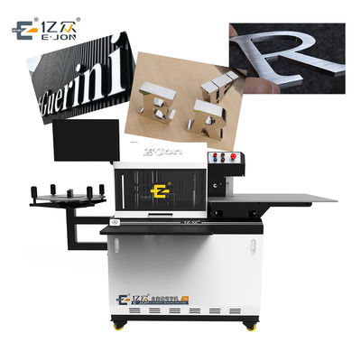 Ejon Y6 Máquina de flexión de letras de aluminio CNC para borde de letras metálicas de 10-120 mm