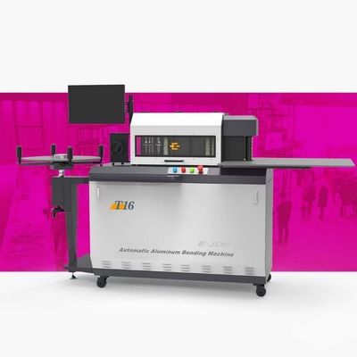 Máquina de flexión de letras pequeñas EJON T16 Bender de letras de aluminio personalizado con control de profundidad