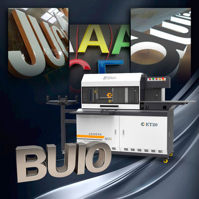 EJON ET20 Bender de letras volumétricas con alimentación automática y función de flexión
