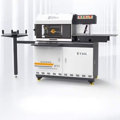 Ejon Y20L Máquina de borde de letras 3D para letras volumétricas Alimentación automática Doblaje de ranuras