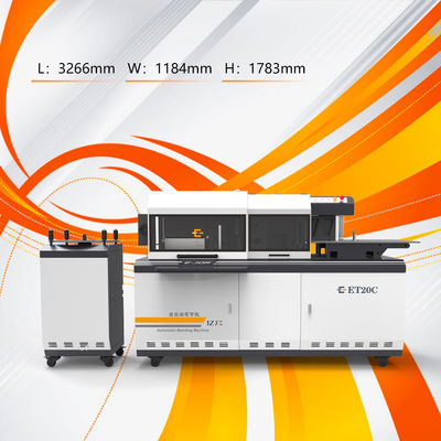 Máquina de flexión automática de letras CNC de acero inoxidable EJON ET20C para la fabricación y flexión de cartas