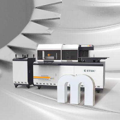 Avanzada ET20C de aluminio SS de hierro máquina de flexión automática de señalización para multifunción