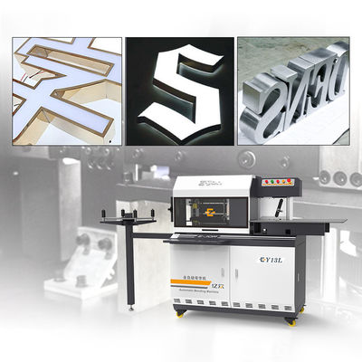 Eficiencia Durable EJON Y13L Máquina de flexión de letras CNC para señales publicitarias al aire libre