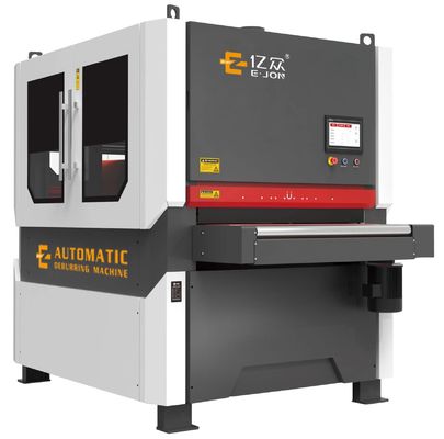 Velocidad alternada 0-35 r/min Máquina automática de lijación de hojas metálicas de borde de desbaste de óxido