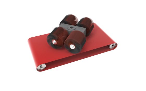 1100KG Ejon YZ900 Máquina automática de acabado para cortar piezas con láser fácil de operar