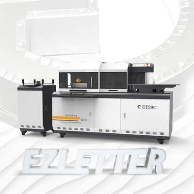 ET20C La mejor opción para la flexión de letras CNC V Flange y canal de muesca en la fabricación de señales