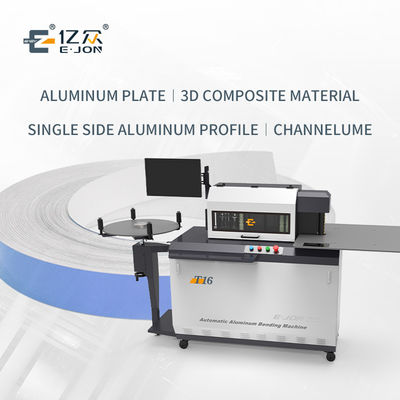 2023 DEBUT Ejon T16 Máquina automática de doblar cartas de aluminio para el signo de perfil 3D más inteligente