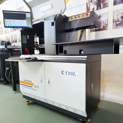 Formato de archivo Compatible Ejon Y20L Máquina automática de flexión de signos 3D para letras de canal