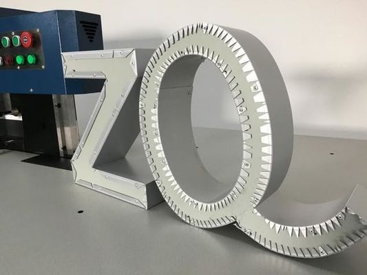 EJON ET20C CNC automático de signos de la letra Trimcap de aluminio con muesca de brida V-Cutting canal de la letra de la máquina de flexión