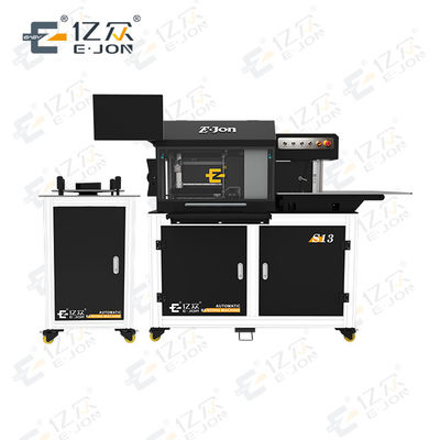 Ejon S13 máquina de flexión CNC de alambre de dibujo para letras de canal automático de acero inoxidable