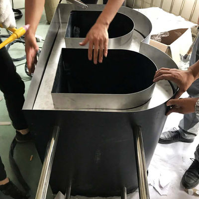 Máquina de recubrimiento de placas de aluminio para la flexión de signos de letras 3D Ejon W4