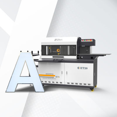Máquina de flexión de letras de alta precisión EJON ET20 CNC con cortador de ruedas de fresado