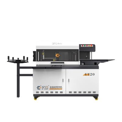 EJON ET20 La versátil máquina para la flexión de canales de aluminio y acero inoxidable