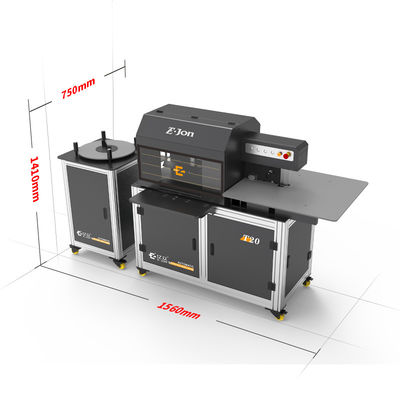 Procesamiento de metales gruesos y altos T20 3 en 1 LED Letter Bender con certificación CE