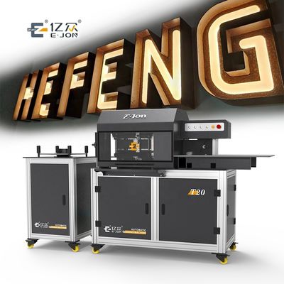 EJON T20 Máquina de doblar cartas de aluminio de acero inoxidable de 2 mm para la fabricación de señales