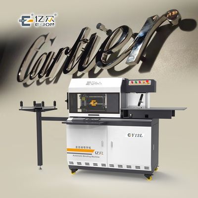CE EJON Y13 Lecturas de señales metálicas Canalume Aluminio Acero inoxidable Máquina de flexión de cartas de canal