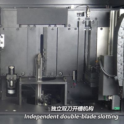 Máquina automática de doblar cartas de canal de aluminio ET20 para bordes de ranura delanteros y traseros