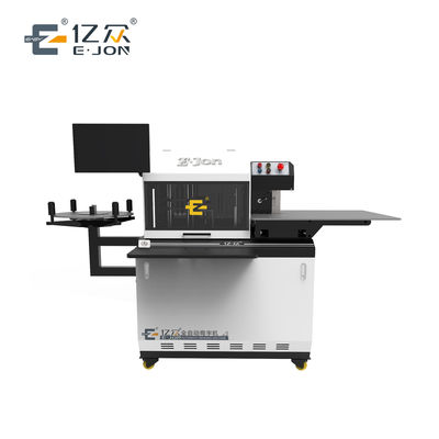 350 kg de peso herramientas de fabricación de cartas automáticas de canal CNC para signos 3D y placa de aluminio EJON Y6