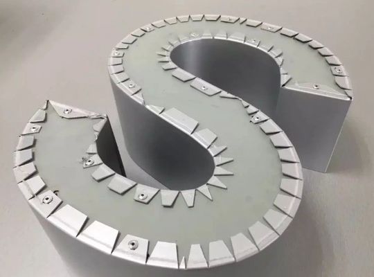 Procesamiento de materiales de aleación EJON ET20C Máquina de flexión de letras de canal de corte en V