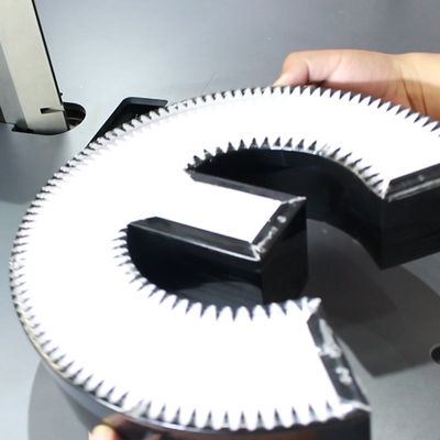 Economía ET20C Flanging Notching Cortador de letras para letras 3D