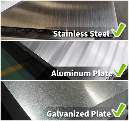 espesor de flexión SS 0,3-1,2 mm 3 en 1 de aluminio de la señal de flexión para 3D de las letras del canal