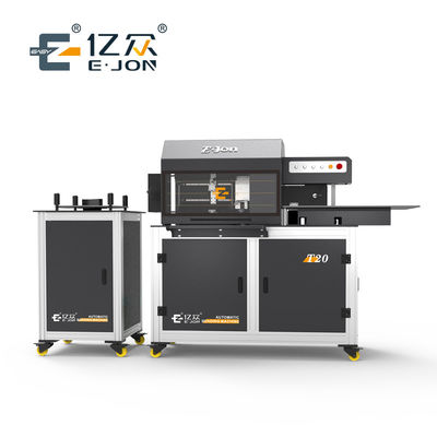 Ejon T20 de acero inoxidable de perfil de aluminio máquina de flexión CNC para letras 3D