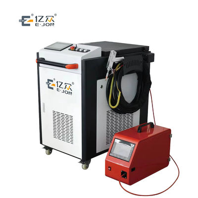 1000w 1500w 2000w Aluminio Acero inoxidable Hierro Máquina de soldadura por láser de fibra metálica portátil